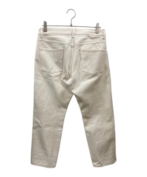 COMOLI（コモリ）COMOLI (コモリ) ストレートパンツ ホワイト サイズ:3の古着・服飾アイテム