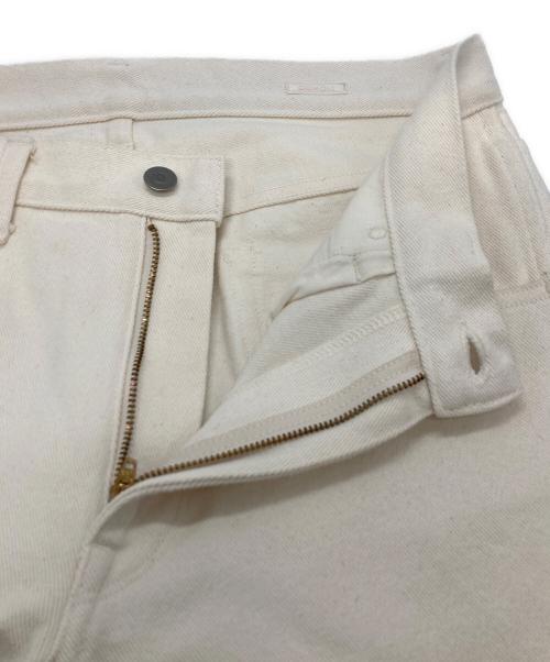 COMOLI（コモリ）COMOLI (コモリ) ストレートパンツ ホワイト サイズ:3の古着・服飾アイテム