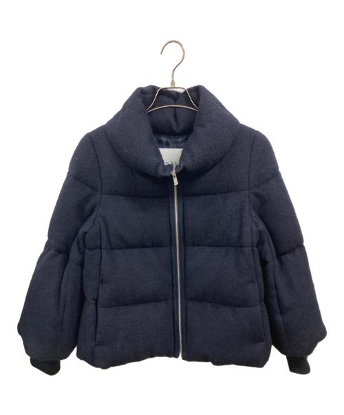 ANAYI（アナイ）ANAYI (アナイ) アルパカシャギーダウンコート ネイビー サイズ:Ｍの古着・服飾アイテム