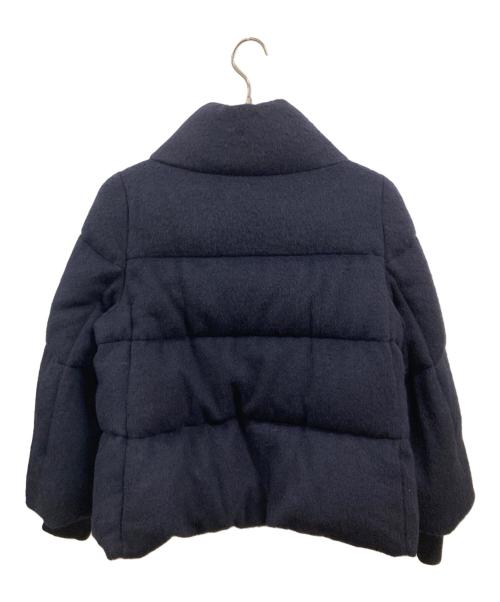 ANAYI（アナイ）ANAYI (アナイ) アルパカシャギーダウンコート ネイビー サイズ:Ｍの古着・服飾アイテム