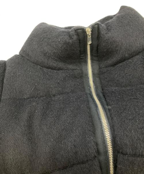 ANAYI（アナイ）ANAYI (アナイ) アルパカシャギーダウンコート ネイビー サイズ:Ｍの古着・服飾アイテム