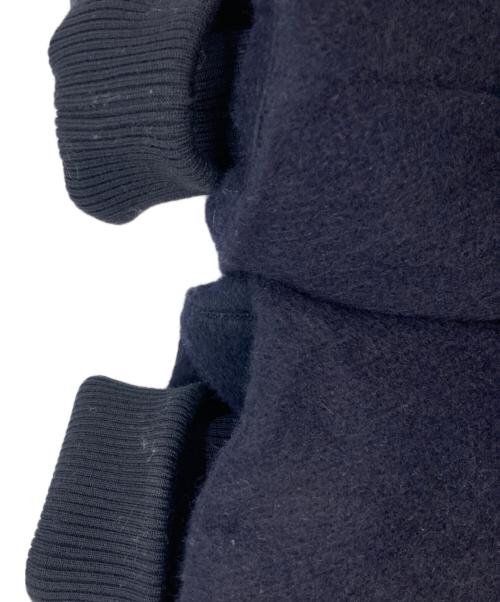 ANAYI（アナイ）ANAYI (アナイ) アルパカシャギーダウンコート ネイビー サイズ:Ｍの古着・服飾アイテム