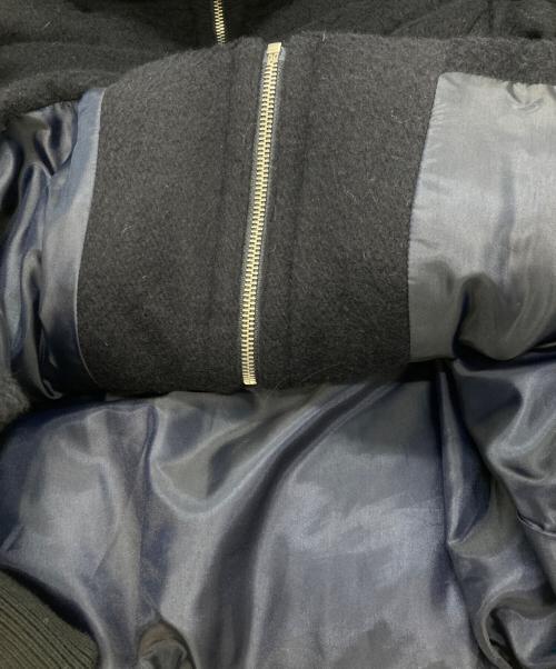ANAYI（アナイ）ANAYI (アナイ) アルパカシャギーダウンコート ネイビー サイズ:Ｍの古着・服飾アイテム