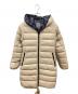 DUVETICA（デュベティカ）の古着「ロングダウンジャケット　デュベティカ」｜ベージュ