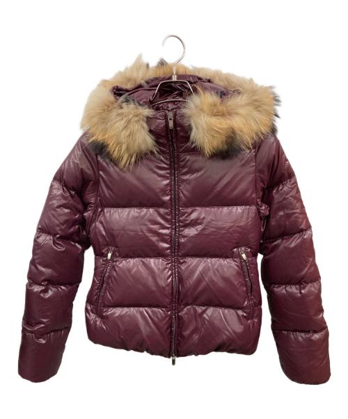 DUVETICA（デュベティカ）DUVETICA (デュベティカ) アダラファーショートダウンジャケット　デュベティカ　D.030.04.MFM-1001R ワインレッド サイズ:Ｍの古着・服飾アイテム