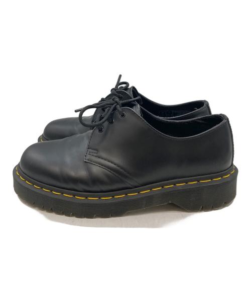 Dr.Martens（ドクターマーチン）Dr.Martens (ドクターマーチン) 3ホールレザーシューズ ブラック サイズ:UK6の古着・服飾アイテム