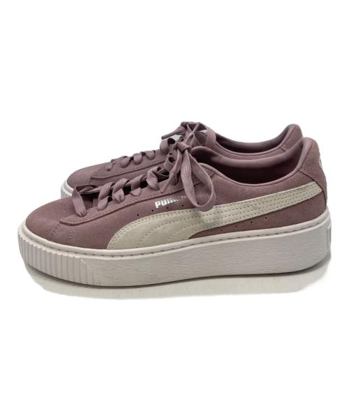 PUMA（プーマ）PUMA (プーマ) ローカットスニーカー パープル サイズ:24.5cmの古着・服飾アイテム