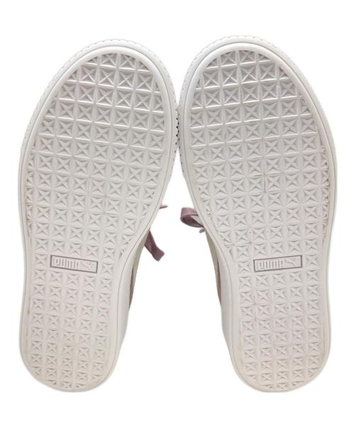 PUMA（プーマ）PUMA (プーマ) ローカットスニーカー パープル サイズ:24.5cmの古着・服飾アイテム