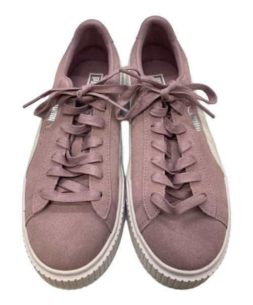 PUMA（プーマ）PUMA (プーマ) ローカットスニーカー パープル サイズ:24.5cmの古着・服飾アイテム