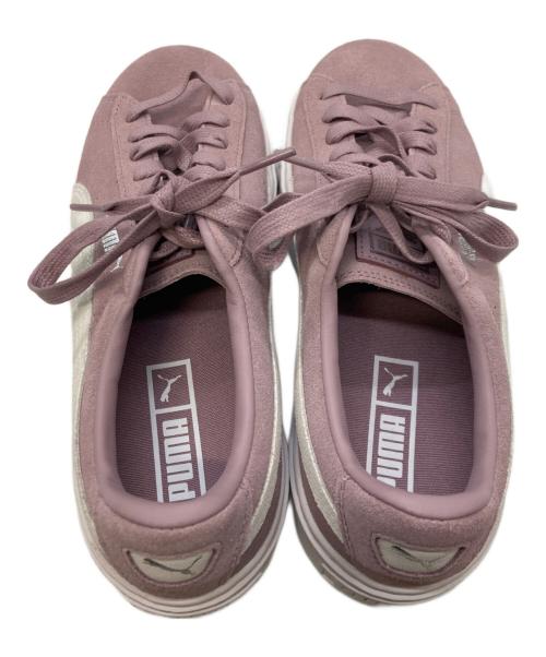 PUMA（プーマ）PUMA (プーマ) ローカットスニーカー パープル サイズ:24.5cmの古着・服飾アイテム