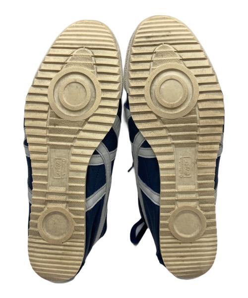 Onitsuka Tiger（オニツカタイガー）Onitsuka Tiger (オニツカタイガー) MEXICO 66 DELUXE　オニツカタイガー　TH938L ネイビー×ホワイト サイズ:26cmの古着・服飾アイテム