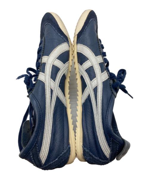 Onitsuka Tiger（オニツカタイガー）Onitsuka Tiger (オニツカタイガー) MEXICO 66 DELUXE　オニツカタイガー　TH938L ネイビー×ホワイト サイズ:26cmの古着・服飾アイテム