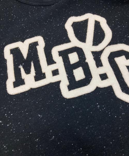 masu（エムエーエスユー）MASU (エムエーエスユー) M.B.C. HALF SLEEVE SWEAT SHIRT　エムエーエスユー　M25K6CS011 ブラック サイズ:46の古着・服飾アイテム