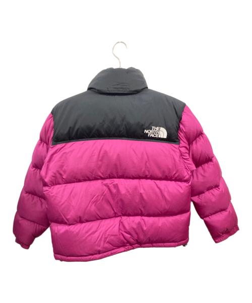 THE NORTH FACE（ザ ノース フェイス）THE NORTH FACE (ザ ノース フェイス) ショート ヌプシジャケット　ザ ノース フェイス　NDW91952 ピンク×ブラック サイズ:Ｌの古着・服飾アイテム