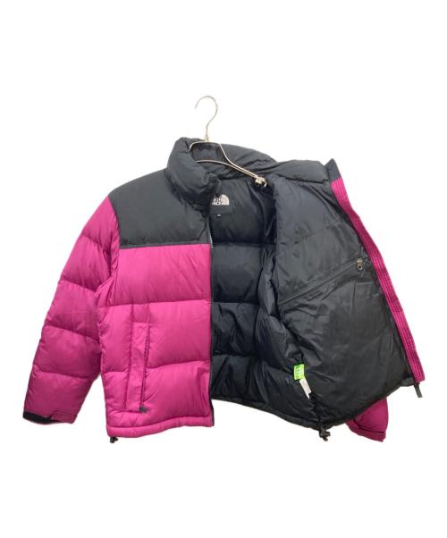 THE NORTH FACE（ザ ノース フェイス）THE NORTH FACE (ザ ノース フェイス) ショート ヌプシジャケット　ザ ノース フェイス　NDW91952 ピンク×ブラック サイズ:Ｌの古着・服飾アイテム