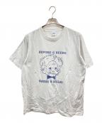 RADIALLラディアル）の古着「プリントTシャツ」｜ホワイト