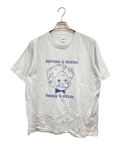 RADIALL（ラディアル）RADIALL (ラディアル) プリントTシャツ ホワイト サイズ:Lの古着・服飾アイテム