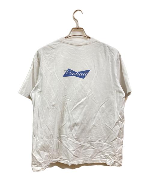 RADIALL（ラディアル）RADIALL (ラディアル) プリントTシャツ ホワイト サイズ:Lの古着・服飾アイテム
