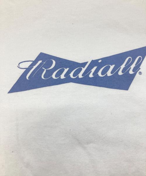 RADIALL（ラディアル）RADIALL (ラディアル) プリントTシャツ ホワイト サイズ:Lの古着・服飾アイテム