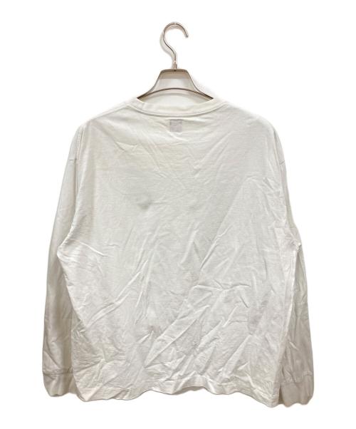 HUMAN MADE（ヒューマンメイド）HUMAN MADE (ヒューマンメイド) ロングスリーブTシャツ ホワイト サイズ:XXLの古着・服飾アイテム