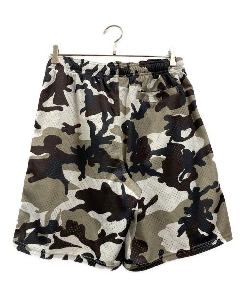 stussy（ステューシー）stussy (ステューシー) ハーフパンツ ホワイト×カーキ サイズ:Ｍの古着・服飾アイテム