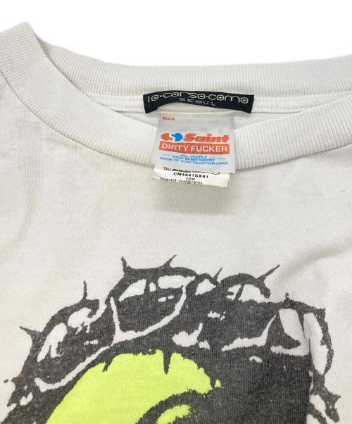 SAINT MICHAEL（セントマイケル）SAINT MICHAEL (セントマイケル) LS TEE LOVE UR SAINT　セントマイケル　SM-YS1-0000-017 ホワイト サイズ:Sの古着・服飾アイテム