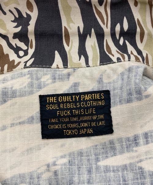 WACKO MARIA（ワコマリア）WACKO MARIA (ワコマリア) TIGERCAMO ARMYSHIRT　ワコマリア ベージュ サイズ:Mの古着・服飾アイテム