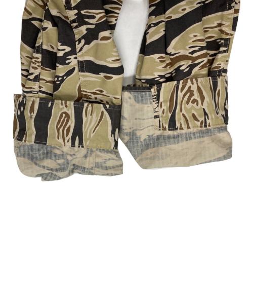 WACKO MARIA（ワコマリア）WACKO MARIA (ワコマリア) TIGERCAMO ARMYSHIRT　ワコマリア ベージュ サイズ:Mの古着・服飾アイテム