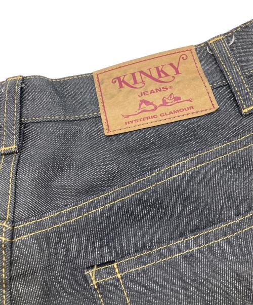 Hysteric Glamour（ヒステリックグラマー）Hysteric Glamour (ヒステリックグラマー) デニムロガーパンツ インディゴ サイズ:Sの古着・服飾アイテム