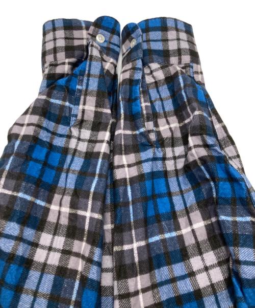 WACKO MARIA（ワコマリア）WACKO MARIA (ワコマリア) チェックネルシャツ　ワコマリア　 ブルー×ホワイト サイズ:Ｍの古着・服飾アイテム
