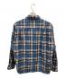 WACKO MARIA (ワコマリア) チェックネルシャツ　ワコマリア　 ブルー×ホワイト サイズ:Ｍ：14000円