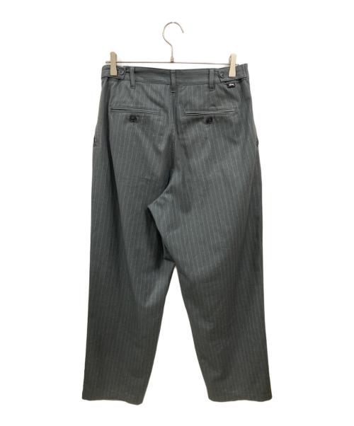 stussy（ステューシー）stussy (ステューシー) ストライプパンツ グレー サイズ:30の古着・服飾アイテム