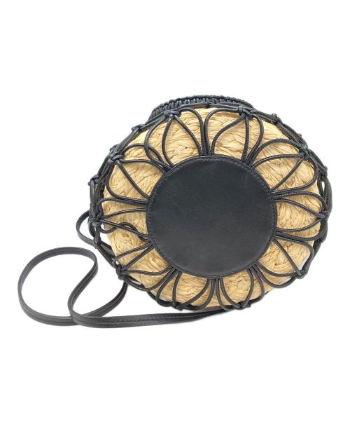 MIU MIU（ミュウミュウ）MIU MIU (ミュウミュウ) カゴバッグ　ミュウミュウ　5BE062　 ブラックの古着・服飾アイテム