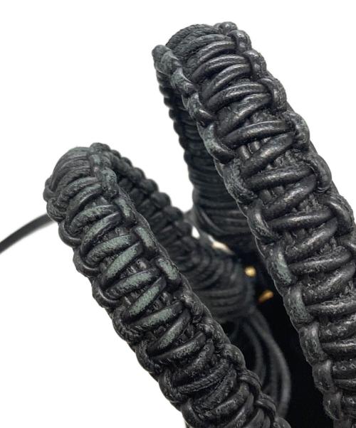 MIU MIU（ミュウミュウ）MIU MIU (ミュウミュウ) カゴバッグ　ミュウミュウ　5BE062　 ブラックの古着・服飾アイテム