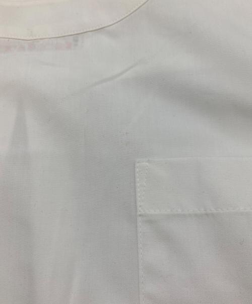 sacai（サカイ）sacai (サカイ) ショルダージップドッキングワンピース ブラック×ホワイト サイズ:1の古着・服飾アイテム