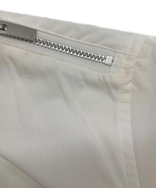 sacai（サカイ）sacai (サカイ) ショルダージップドッキングワンピース ブラック×ホワイト サイズ:1の古着・服飾アイテム