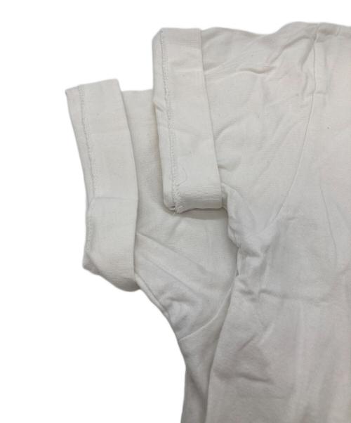 PLAY COMME des GARCONS（プレイコムデギャルソン）PLAY COMME des GARCONS (プレイコムデギャルソン) ハートワッペンTシャツ ホワイト サイズ:Mの古着・服飾アイテム