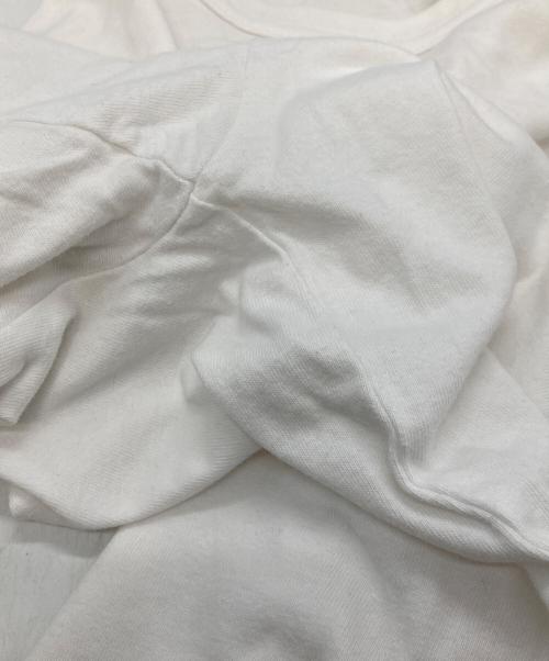 PLAY COMME des GARCONS（プレイコムデギャルソン）PLAY COMME des GARCONS (プレイコムデギャルソン) ハートワッペンTシャツ ホワイト サイズ:Mの古着・服飾アイテム