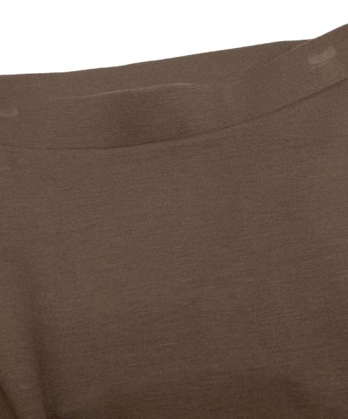 EVERYDAY I LIKE.（エヴリデイ アイ ライク）EVERYDAY I LIKE. (エヴリデイ アイ ライク) New Jersey Flare スカート　エヴリデイ アイ ライク ブラウン サイズ:36の古着・服飾アイテム