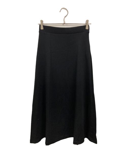 EVERYDAY I LIKE.（エヴリデイ アイ ライク）EVERYDAY I LIKE. (エヴリデイ アイ ライク) New Jersey Flare スカート ブラック サイズ:36の古着・服飾アイテム