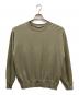 AURALEE（オーラリー）の古着「SUPER HIGH GAUGE SWEAT P/O」｜グリーン