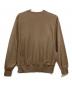 AURALEE (オーラリー) ELASTIC HIGH GAUGE SWEAT P/O ブラウン サイズ:SIZE3：11000円