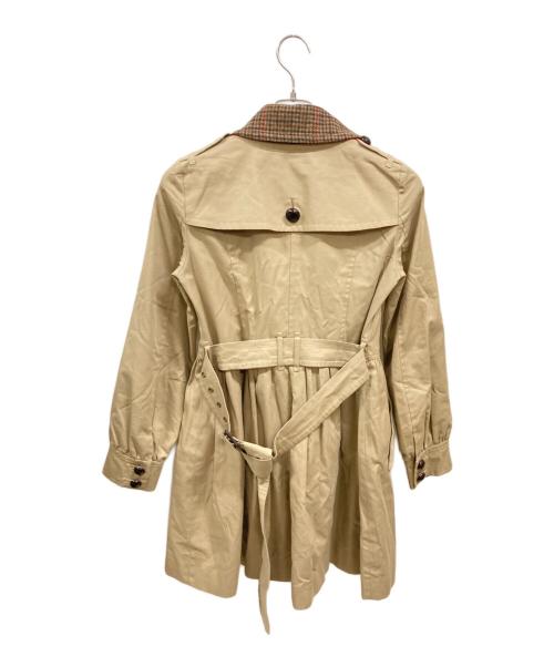 BURBERRY BLUE LABEL（バーバリー ブルー レーベル）BURBERRY BLUE LABEL (バーバリーロンドンブルーレーベル) トレンチコート　バーバリーロンドンブルーレーベル　E1A14-850-42 ベージュ サイズ:38の古着・服飾アイテム