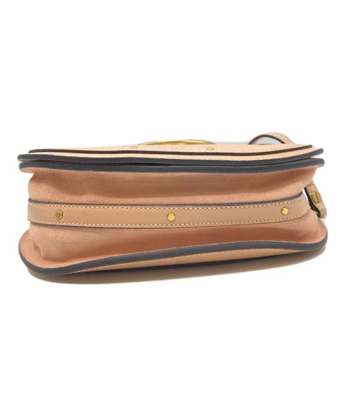 Chloe（クロエ）Chloe (クロエ) ナイル スモールブレスレットバッグ ショルダーバッグ　クロエ　041470659 ベージュの古着・服飾アイテム