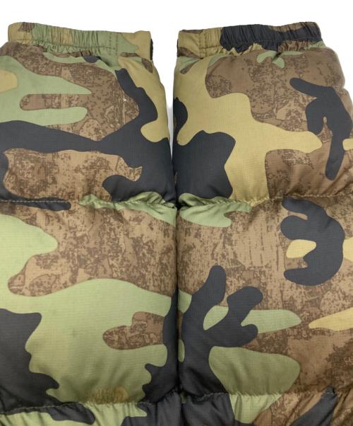 THE NORTH FACE（ザ ノース フェイス）THE NORTH FACE (ザ ノース フェイス) Novelty Nuptse Jacket　ザ ノース フェイス　ND92235 ブラック×カーキ サイズ:Ｌの古着・服飾アイテム