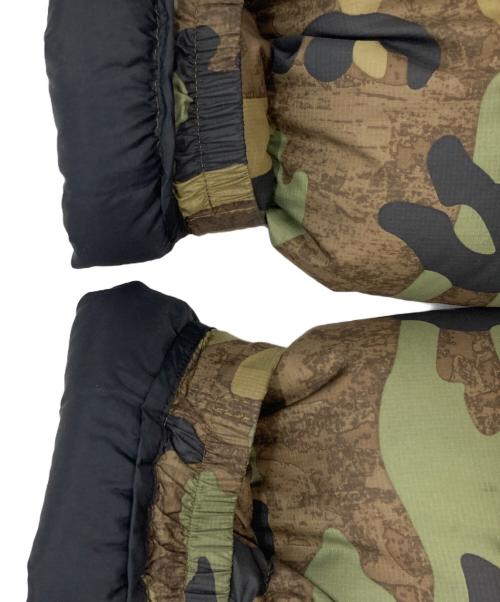 THE NORTH FACE（ザ ノース フェイス）THE NORTH FACE (ザ ノース フェイス) Novelty Nuptse Jacket　ザ ノース フェイス　ND92235 ブラック×カーキ サイズ:Ｌの古着・服飾アイテム