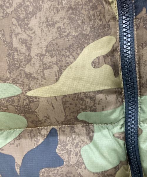 THE NORTH FACE（ザ ノース フェイス）THE NORTH FACE (ザ ノース フェイス) Novelty Nuptse Jacket　ザ ノース フェイス　ND92235 ブラック×カーキ サイズ:Ｌの古着・服飾アイテム