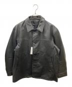 JOURNAL STANDARDジャーナルスタンダード）の古着「ゴートレザー カーコート　ジャーナルスタンダード　23011600568030」｜ブラック