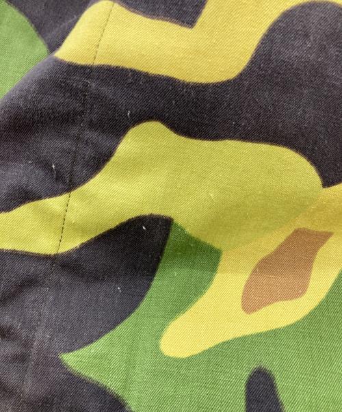 古着（フルギ）古着 (フルギ) サラマンダーカモフラフーデッドジャケット　チェコスロバキア軍 グリーン×ネイビー サイズ:不明の古着・服飾アイテム