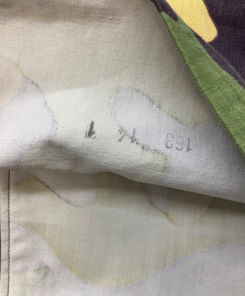 古着（フルギ）古着 (フルギ) サラマンダーカモフラフーデッドジャケット　チェコスロバキア軍 グリーン×ネイビー サイズ:不明の古着・服飾アイテム